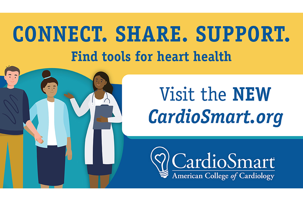 CardioSmart Debuts New Website for Patients, Clinicians